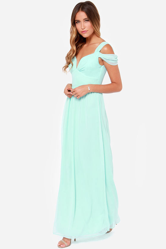 Long Floor Length Elegant Greek Style Pleated Dress - 16th Avenue