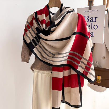 Women's Autumn And Winter Talma Warm Scarf Scarf