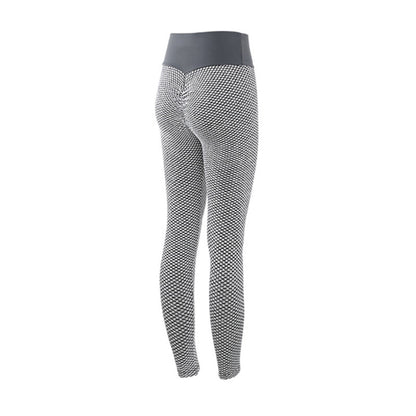 Plaid Breathable Gym Fitness Yoga Leggings For Women - 16th Avenue