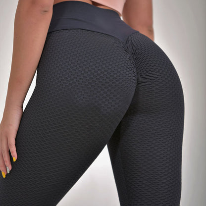 Plaid Breathable Gym Fitness Yoga Leggings For Women - 16th Avenue