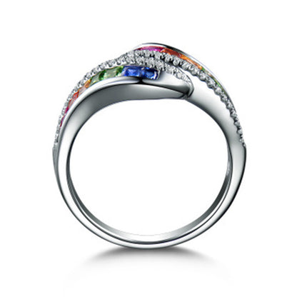 Gemstones Trendy Special Party Style Ring - 16th Avenue