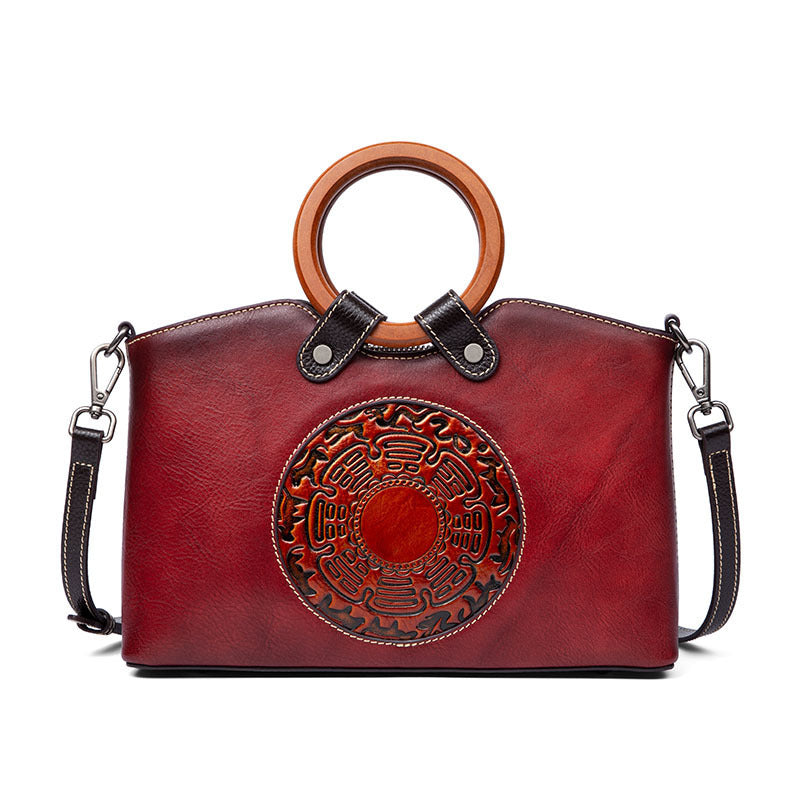 Fashion Vintage Designer Ladies Genuine Leather Handbags