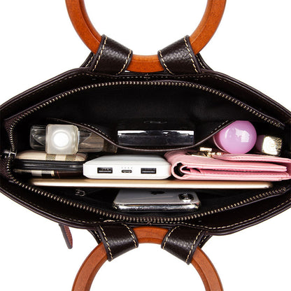 Fashion Vintage Designer Ladies Genuine Leather Handbags - 16th Avenue