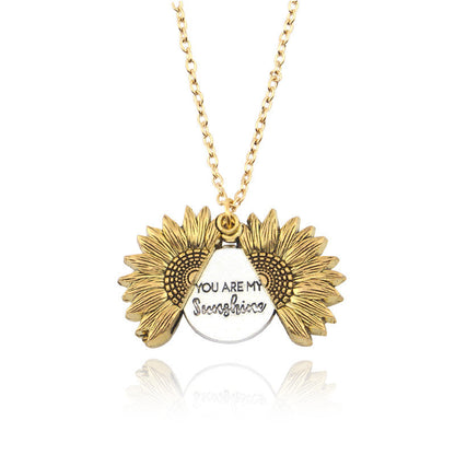 You Are My Sunshine Sunflower Necklace - 16th Avenue