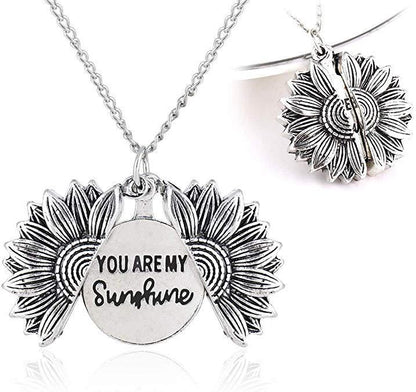 You Are My Sunshine Sunflower Necklace - 16th Avenue