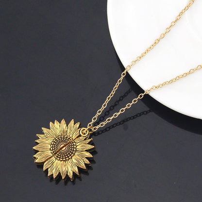 You Are My Sunshine Sunflower Necklace - 16th Avenue