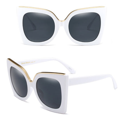 Women's Vintage Cat Eye Gradient Lens Sunglasses - 16th Avenue