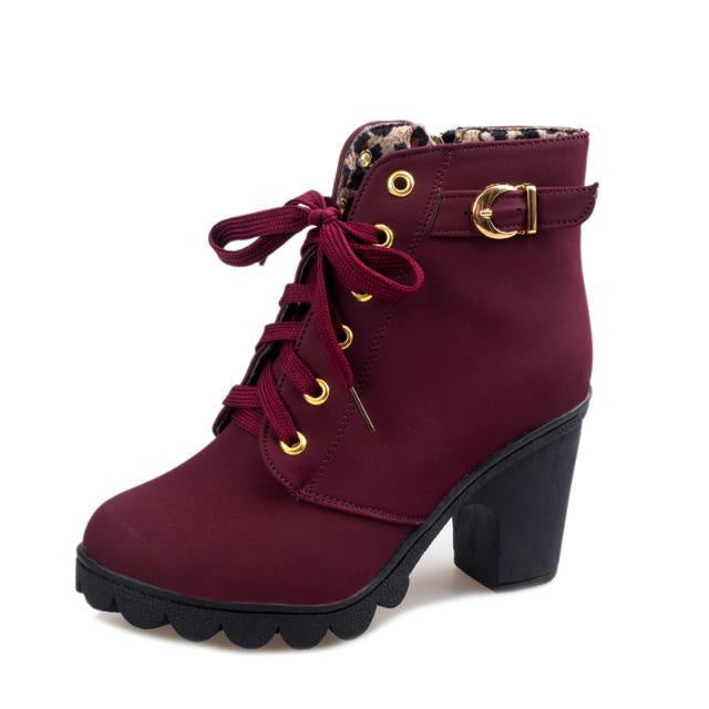 Cross strappy Martin Boots