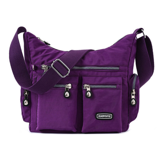 Women Shoulder Multiple Pockets Waterproof Crossbody Bag
