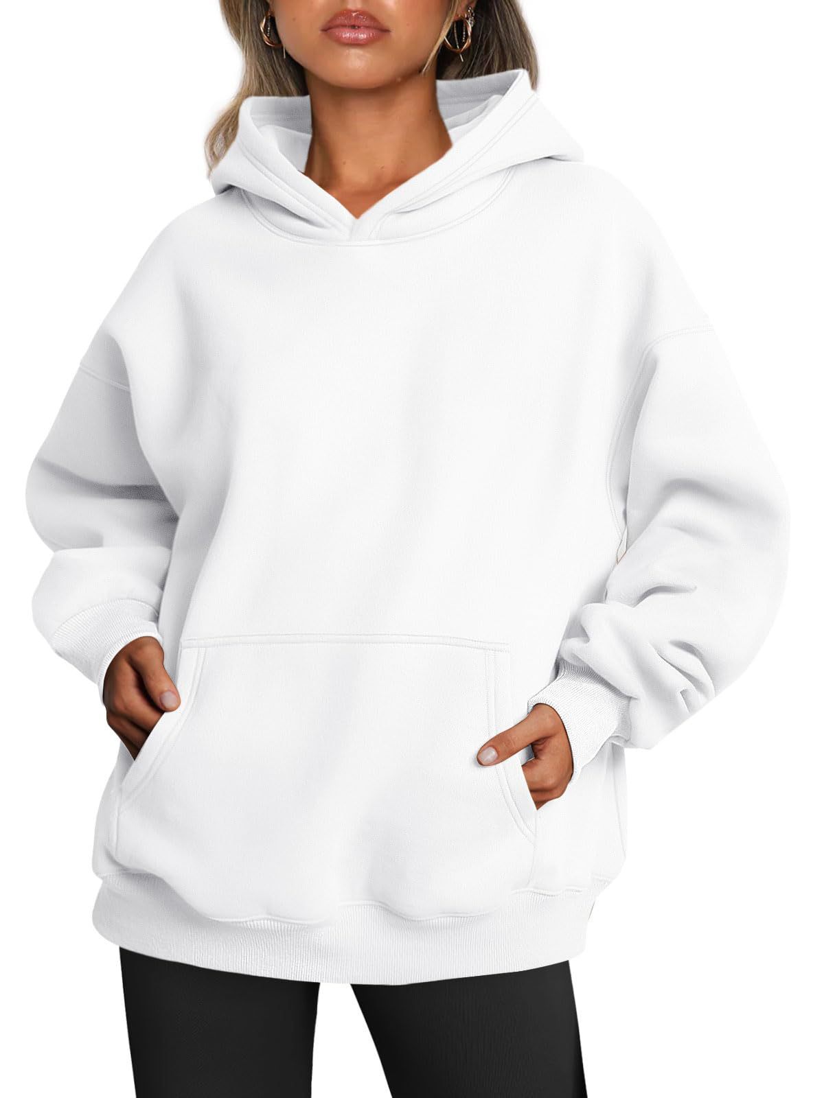 Women's Oversized Fleece Loose Hoodie