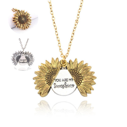 You Are My Sunshine Sunflower Necklace - 16th Avenue