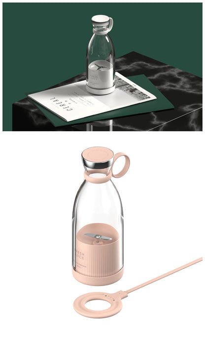 Portable USB Rechargeable 350ML Electric Juicer Blender Mixer - 16th Avenue