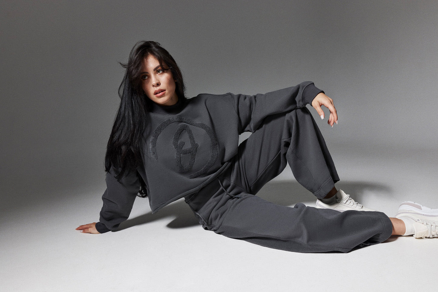 OKSWEAR Terry Wide-Leg Pants - Sweatpants