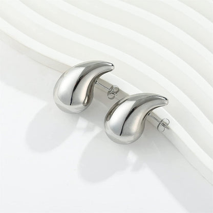 Luxury Metal Water Drop Earrings - 16th Avenue