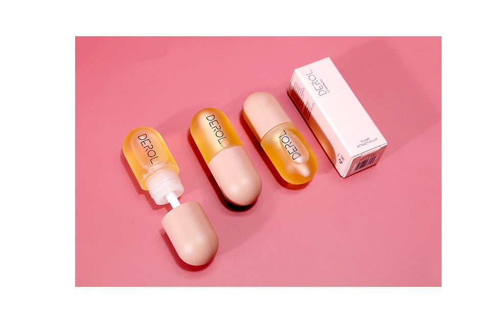 Day Night Instant Lip Volume Plumper Oil Clear Cosmetic