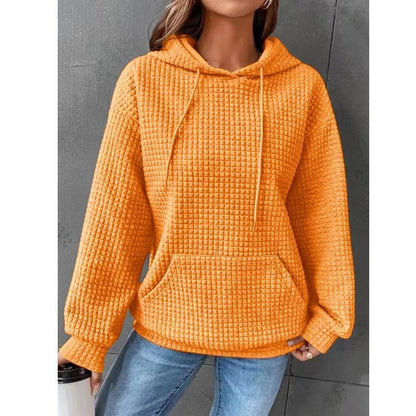 Women's Loose Casual Solid Color Long-sleeved Sweater - 16th Avenue