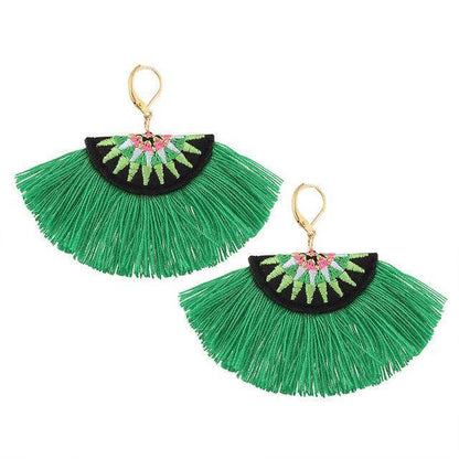 Bohemian Fringe Earrings - 16th Avenue