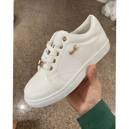 Women Flat Breathable Lace-up Sneakers - 16th Avenue