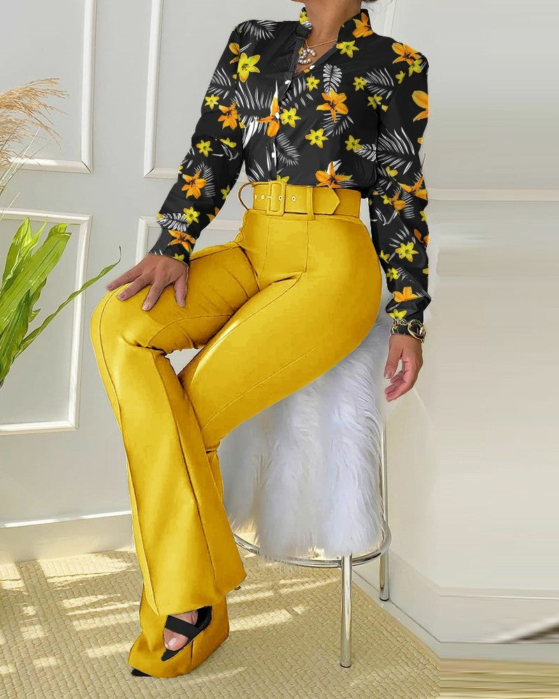 Fashion Printing New Casual Suits For Women