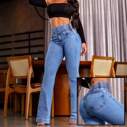 Sexy Elegant Casual High Waist Jeans - 16th Avenue