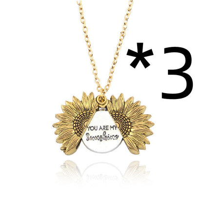 You Are My Sunshine Sunflower Necklace - 16th Avenue