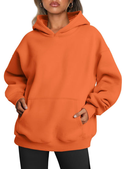 Women's Oversized Fleece Loose Hoodie - 16th Avenue