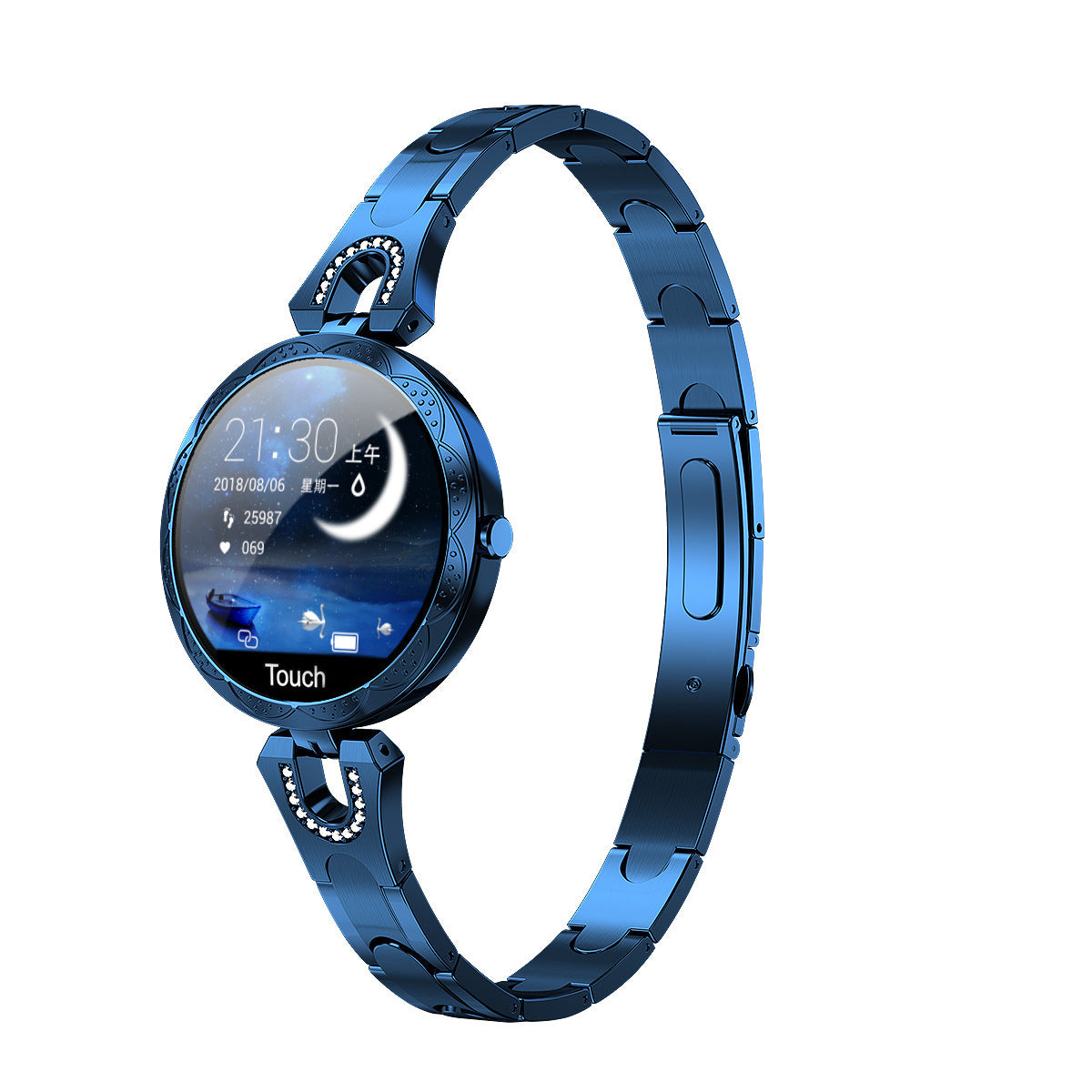Women's Fashion Smart Waterproof Sports Bracelet Smartwatch