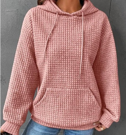 Women's Loose Casual Solid Color Long-sleeved Sweater - 16th Avenue