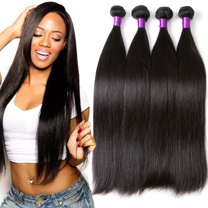 Brazilian Human Straight hair Natural Color - 16th Avenue