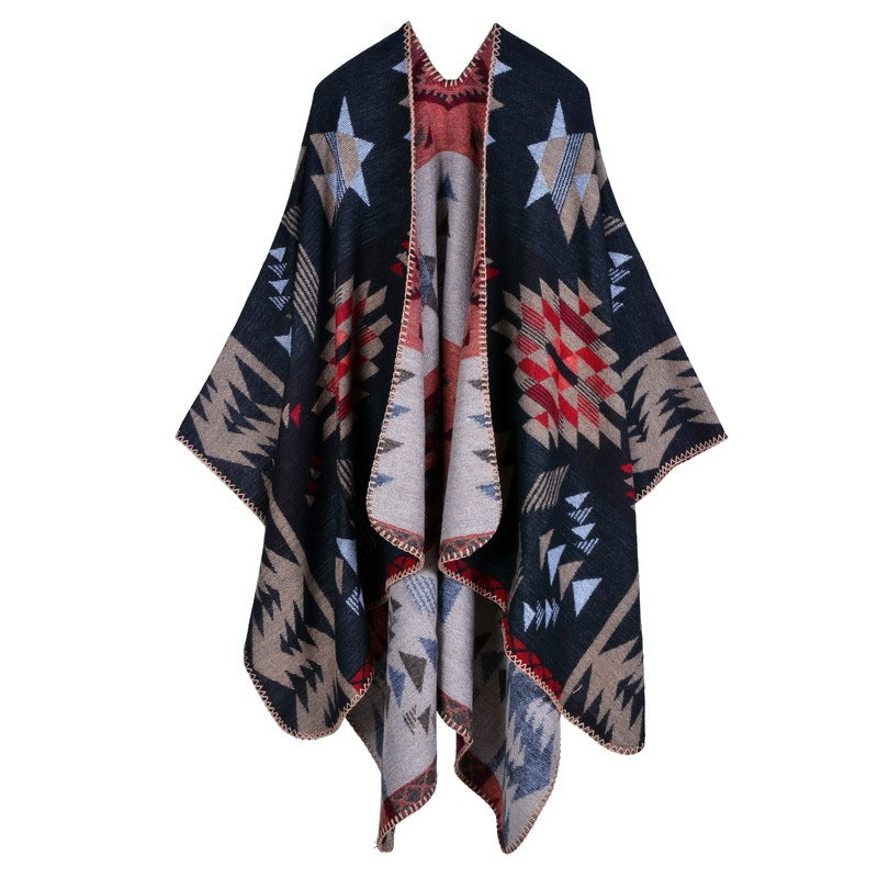 Fashion Autumn And Winter Versatile Lattice Ladies Travel Shawl Scarf