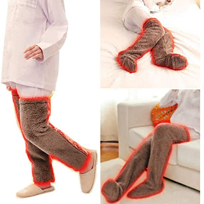 Over Knee High Fuzzy Long Fall Winter Indoor Socks