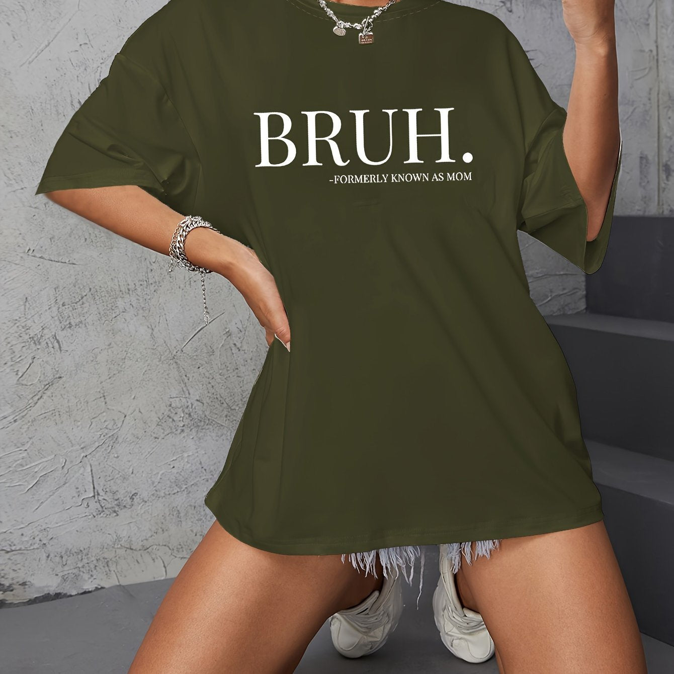 Women's Monogrammed Crewneck Sports T-shirt - 16th Avenue