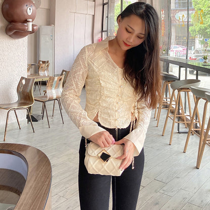 Ladies Fashion Leather Shoulder Cowhide Messenger Bag - 16th Avenue