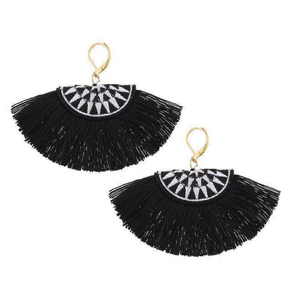 Bohemian Fringe Earrings - 16th Avenue