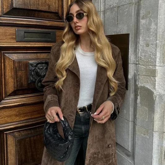 Women's Elegant Fall Trench Coat