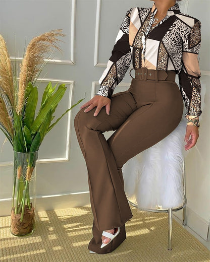 Fashion Printing New Casual Suits For Women - 16th Avenue