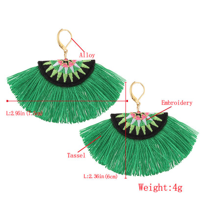 Bohemian Fringe Earrings - 16th Avenue