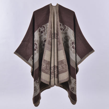 Fashion Autumn And Winter Versatile Lattice Ladies Travel Shawl Scarf