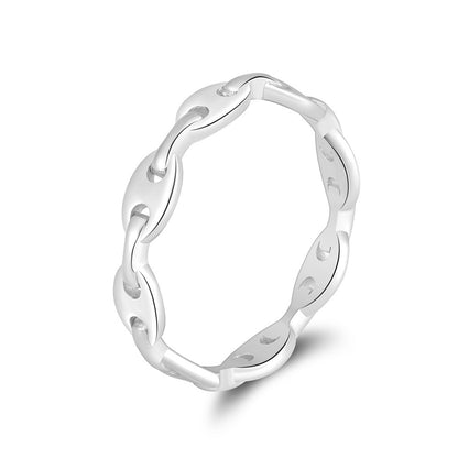 Index Finger Fashion Pig Nose-shaped Double Buckle Ring - 16th Avenue