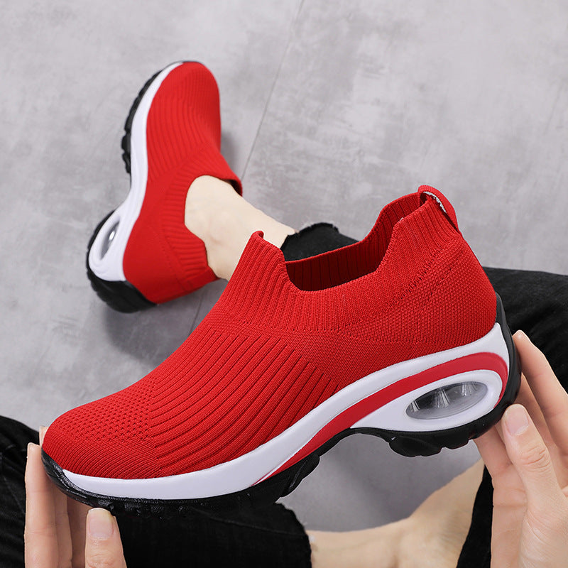 Women's Air Cushion Mesh Breathable Running Sports Shoes