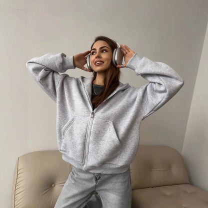 Women's Fall Winter Casual Thick Hoodie