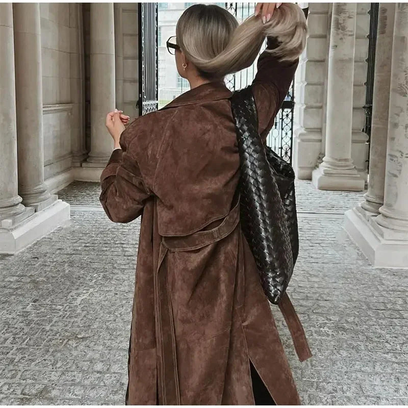 Women's Elegant Fall Trench Coat