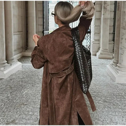 Women's Elegant Fall Trench Coat