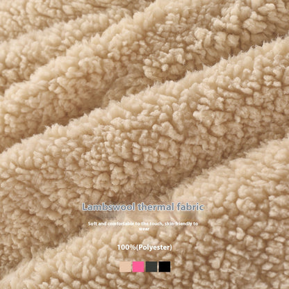 Sports And Leisure Autumn And Winter Thickening Plush Short Top Outdoor Sport Jacket - 16th Avenue