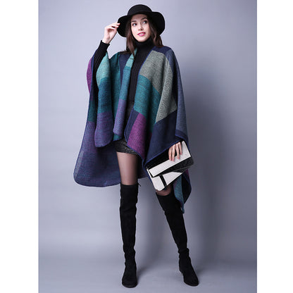 Fashion Autumn And Winter Versatile Lattice Ladies Travel Shawl Scarf
