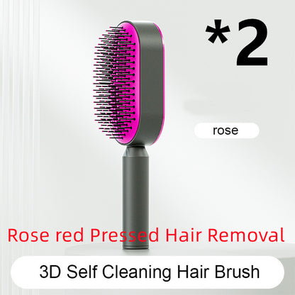 Self Cleaning Hair Brush - 16th Avenue