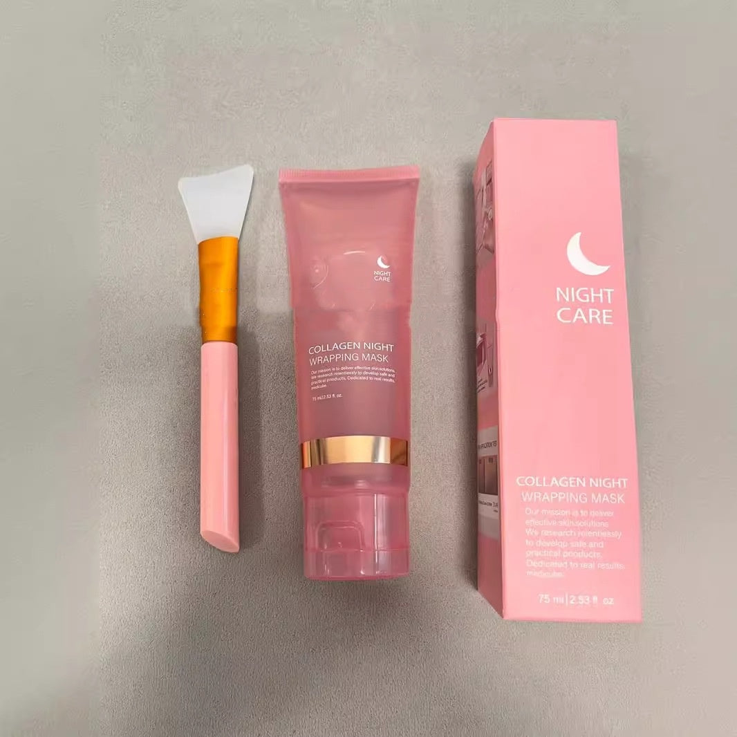 Face Collagen Night Mask Hydration Anti-wrinkle Skin Care