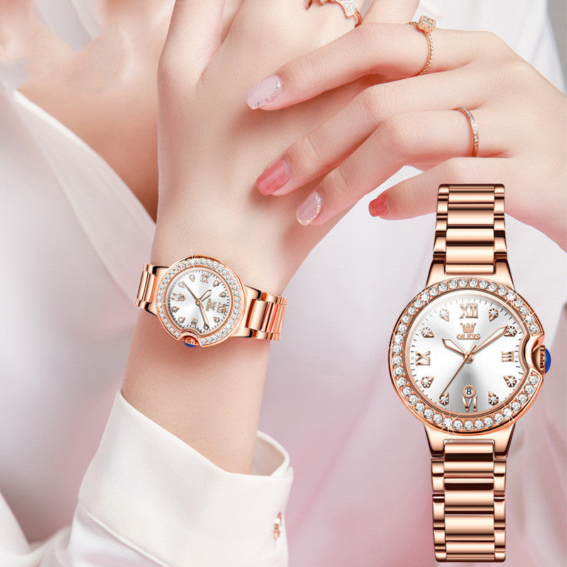Olevs Explosions Waterproof Ladies Luxury Watch