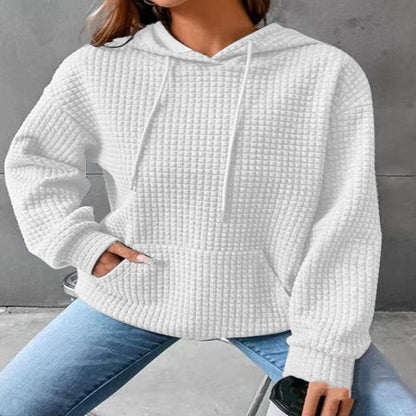 Women's Loose Casual Solid Color Long-sleeved Sweater - 16th Avenue