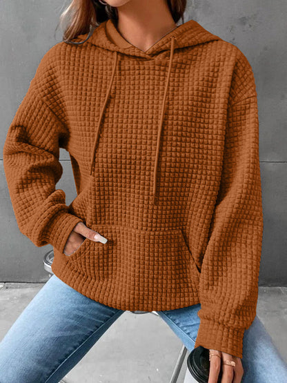 Women's Loose Casual Solid Color Long-sleeved Sweater - 16th Avenue